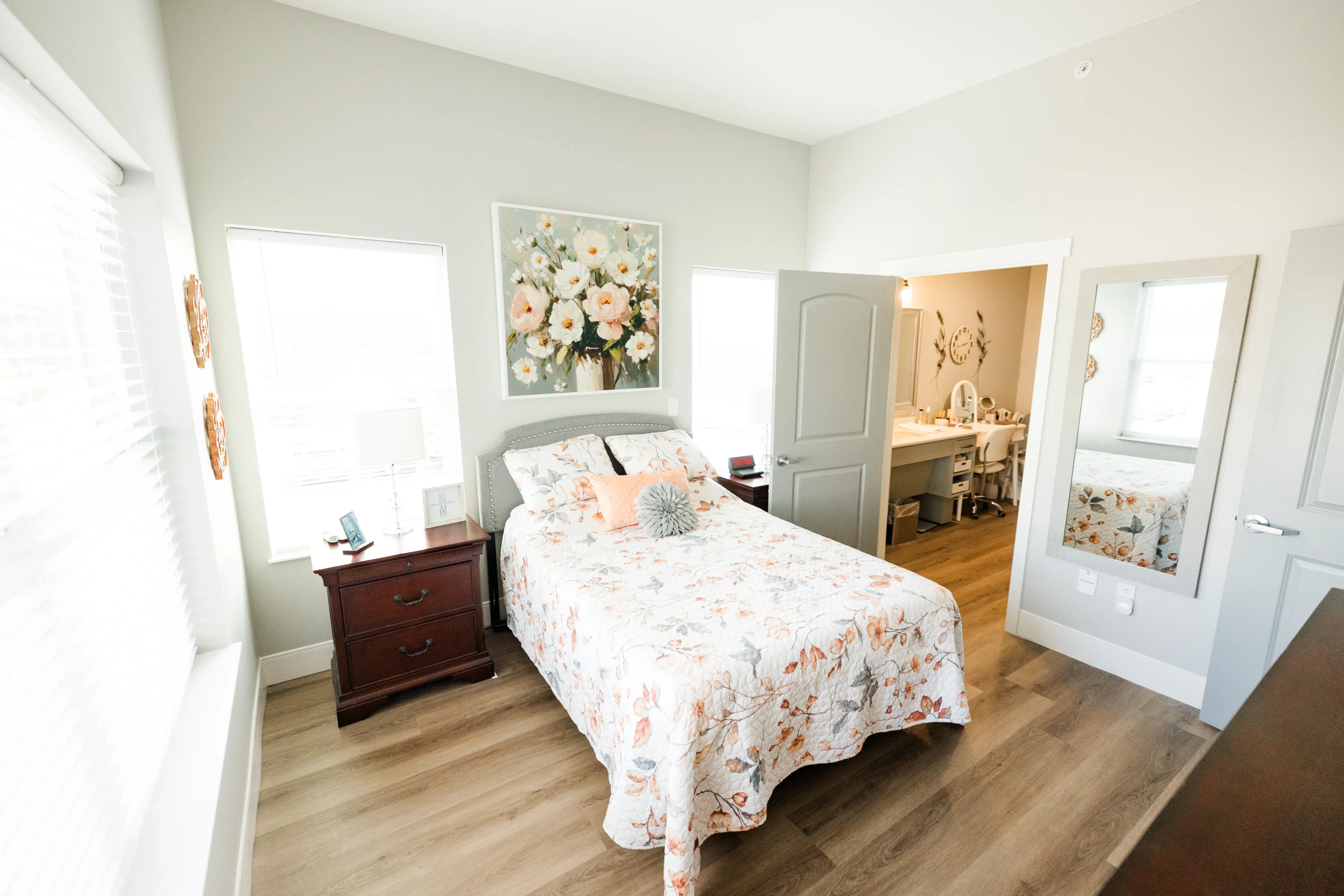 Assisted living apartment at Emory Mills