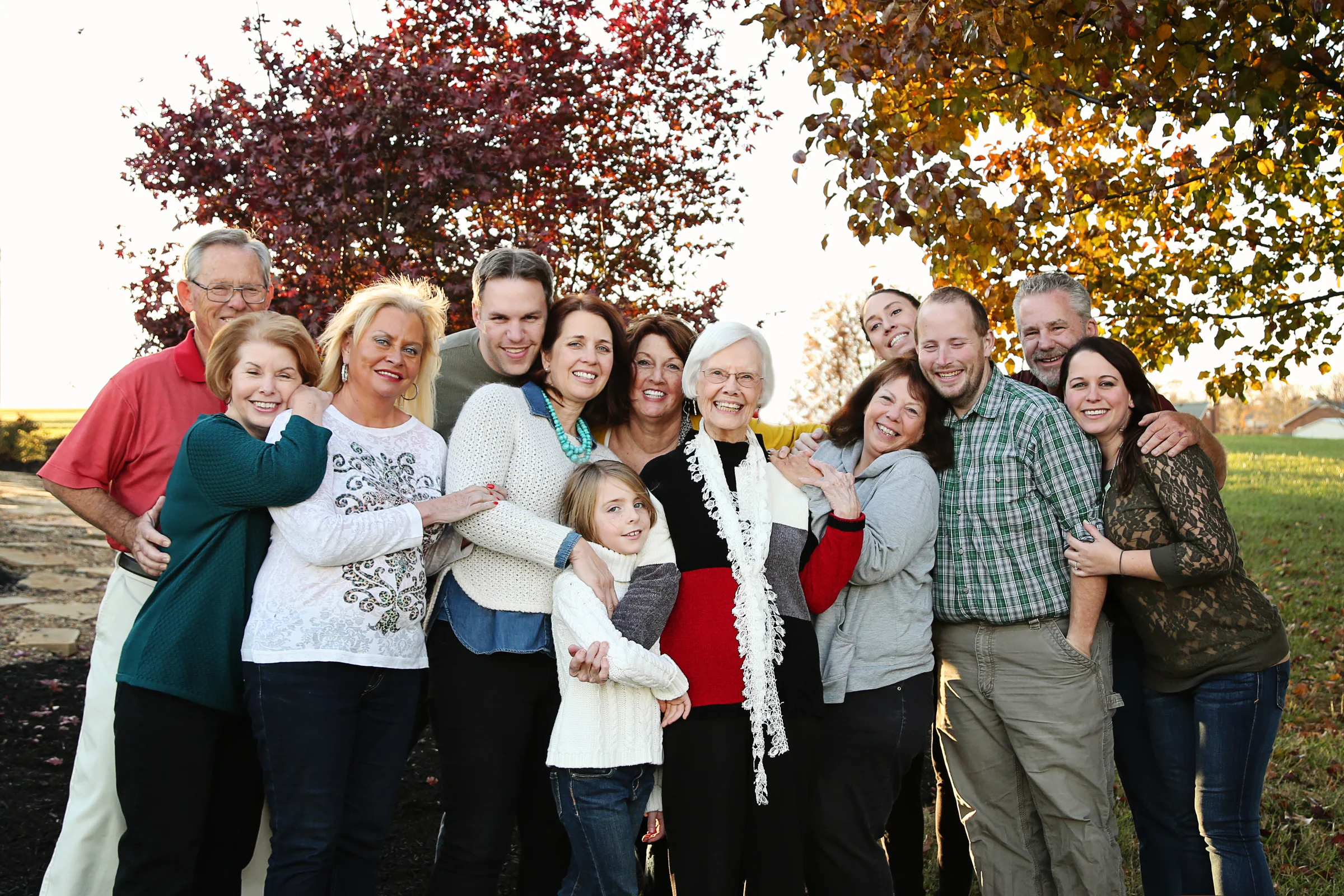 A family gathering in 2015