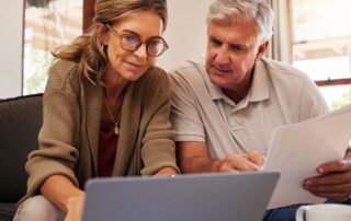 Photo of a senior couple