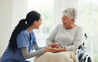 Deciding between aging in place